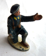 FIGURINE QUIRALU CHASSEURS ALPINS Sous OFFICIER DE TIR - ALUMINIUM - Quiralu