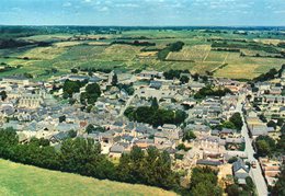 Thouarcé.. Belle Vue Aérienne De La Ville - Thouarce