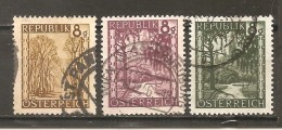 Austria Nº Yvert  604-06 (Usado) (o) - Sonstige & Ohne Zuordnung