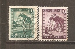 Austria Nº Yvert  607-08 (Usado) (o) - Other & Unclassified