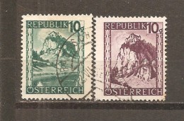 Austria Nº Yvert  607-08 (Usado) (o) - Otros & Sin Clasificación