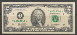 US - 2 DOLLARS - ISSUED In NEW YORK - Letter B - Biljetten Van De  Federal Reserve (1928-...)