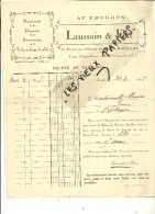 15 - Cantal - AURILLAC - Facture LAUSSAIN & FIAT -  Draperies, Rouenneries, Toiles Et Linge De Table – 1926 - REF 46A - 1900 – 1949