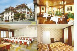 CPSM - Suisse - Schweiz -Estavayer Le Lac - Hôtel De Ville -- Hôtel -  Salle De Restaurant - Estavayer