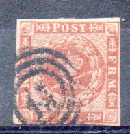 DANEMARK   Timbre De 1858   ( Ref 4099 ) - Used Stamps