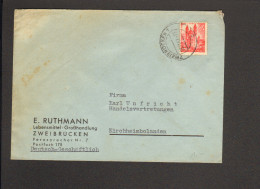 Fr.Zone Rheinl.Pf. 24 Pfg. Mi.Nr.8 Auf Fernbrief Aus Zweibrücken Von 1947 - Other & Unclassified