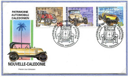 Nelle Calédonie  N° 970 à 972 Sur Env. 1er Jour - Automobiles De Collection - - Nuovi