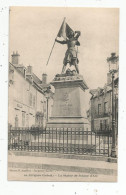 Cp , 45 , JARGEAU , Statue Jeanne D'Arc , écrite - Jargeau