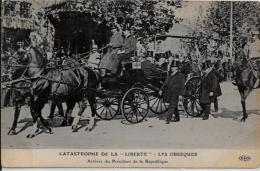 CPA Funérailles Non Circulé Var Catastrophe De La Liberté Commandant JAURES - Funerales