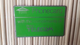 Phonecard Private With Compliments 603 F Used Rare - Colecciones