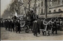 CPA Funérailles Non Circulé Paris Déroulède Carte Photo - Funeral