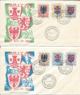 ⭐ Luxembourg - FDC - Premier Jour - Caritas - 1956  ⭐ - Cartas & Documentos