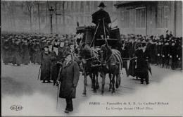 CPA Funérailles Non Circulé Paris Cardinal RICHARD - Begrafenis