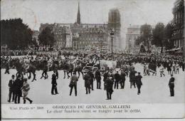 CPA Funérailles Non Circulé Paris Général Gallieni - Beerdigungen
