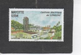 MAYOTTE - Energie - Electricité - Centrale électrique De Longoni - - Unused Stamps
