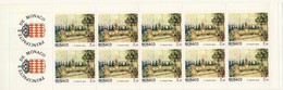 3 CARNETS 10 TIMBRES MONACO N°6, 7,8 # 1990 1992# VIEUX MONACO AQUARELLE ROSTICHER # VENDU A LA VALEUR FACIALE - Postzegelboekjes