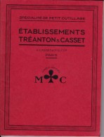 CATALOGUE DE PETIT OUTILLAGE-ETS TREANTON ET CASSET-PARIS-1930-40-envoi Gratuit - Matériel Et Accessoires
