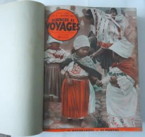 1954 - 12 Numéros De La Revue Sciences Et Voyages Sous Reliure Rigide - Reportages Dans Le Monde - 2200 Grammes - Tourismus Und Gegenden
