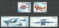 INDIA, 2007,  Platinum Jubilee Of Indian Air Force,  IAF,  Set 4 V ,  MNH,(**) - Unused Stamps