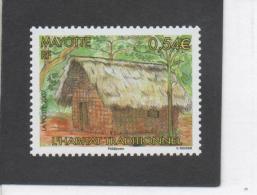 MAYOTTE - Habitat Traditionnel - Maison - Archirecture - - Unused Stamps