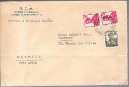 Romania, 1956, For Lausanne - Cartas & Documentos