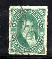 T1125 - ARGENTINA 1867, Yvert N. 19 Usato Nd - Usati