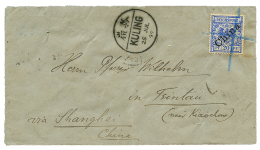 1899 GERMAN CHINA 20pf Pen Cancel + Chinese KULING On Envelope (opened For Display) To KIAUTSCHOU. Verso, KIAUKIANG + SH - Altri & Non Classificati