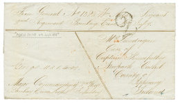 ADEN : 1848 "2" Tax Marking On Entire Letter Datelined "ADEN CAMP" To IRELAND. RARE. Vvf. - Other & Unclassified