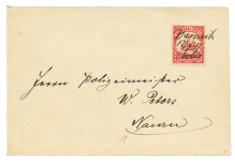 "MARSHALL ISLANDS - ATOLL POST" : 1911 10pf Pen Cancel. "NAMRIK 17/5.11" On Envelope To NAURU. Verso, JALUIT Cds. Superb - Otros & Sin Clasificación