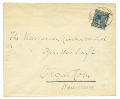 1909 SPAIN 25c Canc. SEEPOST XVII + KAMERUN(verso) On Envelope From LAS PALMAS(CANARY) To ALGASHOEHE CAMEROON. Scarce. S - Otros & Sin Clasificación