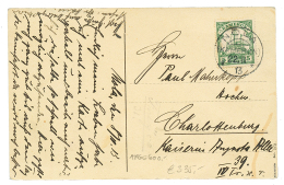 "NOLA" : 1913 5pf Canc. NOLA On Card To GERMANY. Signed MANSFELD. Vvf. - Otros & Sin Clasificación