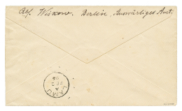 "LAMU" : 1895 GERMANY 20pf Canc. BLANKENBURG On Envelope To LAMU. Verso, British Cachet LAMU. Superb. - Autres & Non Classés