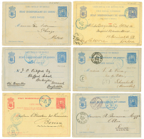 1893 / 96 Lot 6 P./Stat With Rare Origin (LIKINI, TUMBA, YAKUSU, QUILU, EQUATEUR, KINIGILA). F/Vf. - Autres & Non Classés