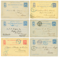 1893 / 96 Lot 6 P./Stat With Rare Origin (LIKINI, TUMBA, YAKUSU, QUILU, EQUATEUR, KINIGILA). F/Vf. - Altri & Non Classificati