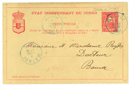 "CONGO DA LEMBA Via MATADI" : 1894 P./Stat 10c Datelined "CONGO DA LEMBA" Canc. MATADI To BOMA. Vvf. - Other & Unclassified