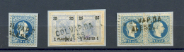 COL. VAP. DA ALESS. On 5 Stamps. RARE. Vf. - Autres & Non Classés