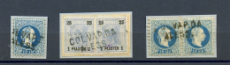 COL. VAP. DA ALESS. On 5 Stamps. RARE. Vf. - Other & Unclassified