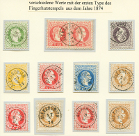 ALEXANDRIEN (Fingerhutstempels) - Lot 12 Stamps. Superb. - Other & Unclassified