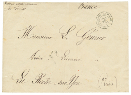 1881 2e COLONNE EXPEDre DE TUNISIE Sur Enveloppe Pour La FRANCE. TTB. - Otros & Sin Clasificación