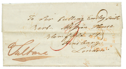 TAHITI - PRECURSEUR : 1845 PAID SHIP LETTER SYDNEY Sur Lettre De Missionnaire Datée "TAHITI" Pour LONDRES. RARE. - Autres & Non Classés