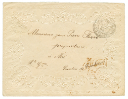 1899 15c SAGE Obl. Sur Magnifique Enveloppe "VALENTINE" Avec Texte. TTB. - Altri & Non Classificati