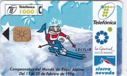 Spain, Card Number 118, As On Photos, Skier, 2 Scans. - Otros & Sin Clasificación