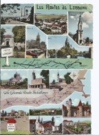 Lot De 2 Cpsm : Routes De Lorraine Metz St Avol Forbach - Metz Longwy - Scan Recto Verso ( Angle Carte 1 Pliure ) - Lorraine