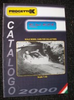 CATALOGO AUTOMODELLI PROGETTO K 2000  Fiat Alfa Lancia 1/43 - Italia