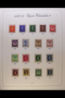 1953-2014 EXTENSIVE MINT / NHM DEFINITIVES COLLECTION A Fabulous Collection, Neatly Presented In Mounts On Home... - Other & Unclassified