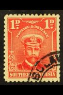 1927-9 1d Bright Rose, Perf.12½ Coil Stamp, SG 2c, Very Fine Used, Scarce. For More Images, Please Visit... - Southern Rhodesia (...-1964)