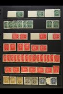 1924-9 ADMIRALS MINT ACCUMULATION Of Most Values To 2s6d, Note ½d Imperf To Top (gutter) Margins And Imperf... - Southern Rhodesia (...-1964)