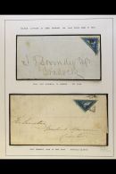 CAPE OF GOOD HOPE 1853-1904 INTERESTING USED COLLECTION With "Triangles" On Cover, Pairs & Values To A... - Unclassified