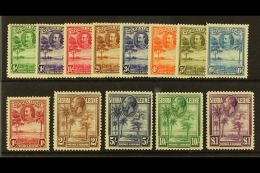 1932 Definitives Set Complete, SG 155/67, Very Fine Mint (13 Stamps) For More Images, Please Visit... - Sierra Leone (...-1960)