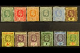 1907-12 Wmk Crown CA Set Complete To 5s, SG 99/110, Very Fine Mint (12 Stamps) For More Images, Please Visit... - Sierra Leone (...-1960)